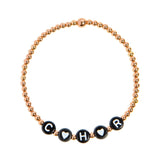 Personalised Rose Gold Filled bracelet