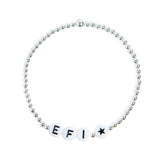 Personalised Sterling Silver bracelet - 4 for 3