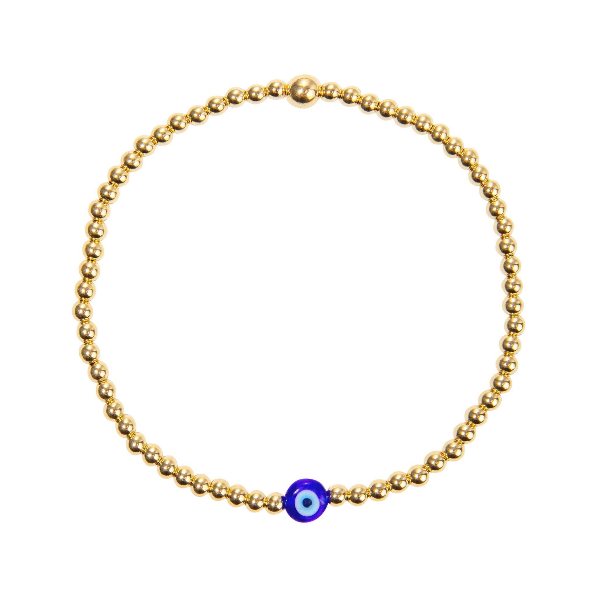 Evil Eye bracelet - Gold Filled/Sterling Silver/Rose Gold